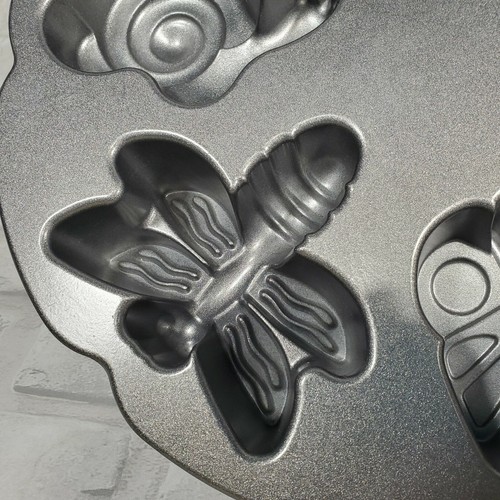 Nordic Ware Cake Cupcake Muffin Pan Garden Bugs - Picture 5 of 12