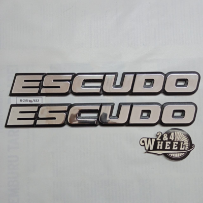 Suzuki Escudo Side Emblem Badge 3D Chrome 2Pcs L/R NEW | eBay