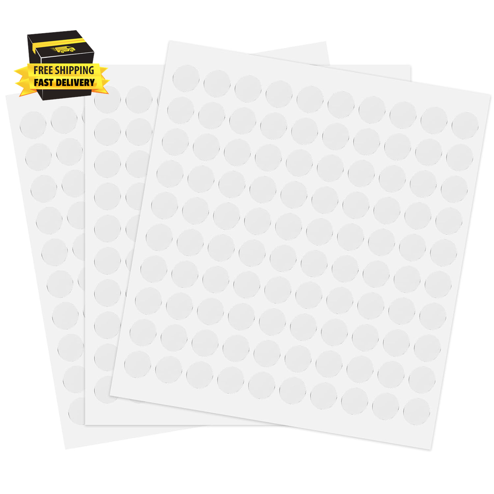300 Pcs Adhesive Stick Dots Double-Sided Poster Putty Removable No Trace Reusabl