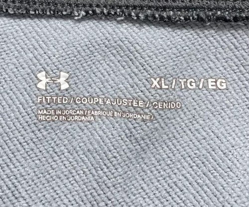 Under Armour Sweatpants Womens XL Fitted Gray Mesh Side Panels Elastic Waist - Picture 6 of 11