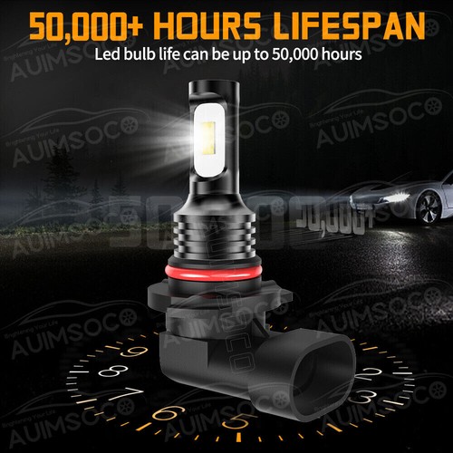 6Pcs LED Headlight+ Fog Bulbs 6000K Xenon White Kit For Chevrolet	K1500 1999 - Imagen 6 de 12