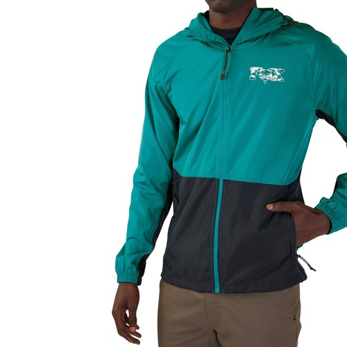 Fox Racing Cienega Windbreaker Water Repellent Shell Jacket / Coat 31655-551 - Picture 3 of 4
