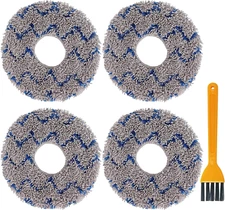 Mop Pads Compatible with ECOVACS DEEBOT X1 OMNI / T20 Omni/ T10 Omni/ X2 Omni Se