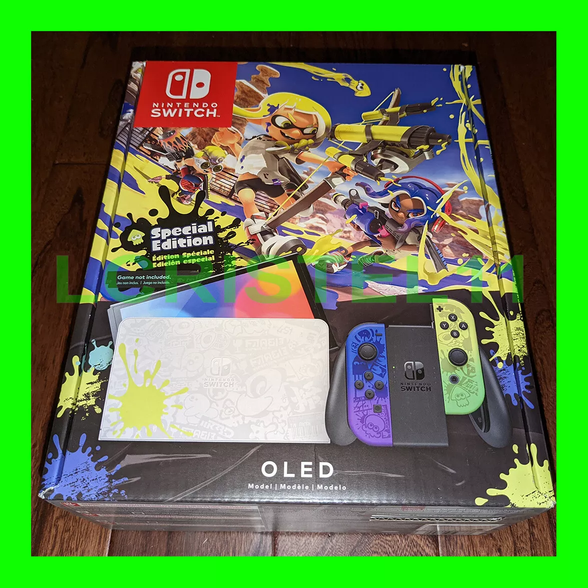 Nintendo Switch OLED Model Splatoon 3 Edition Console BRAND NEW In Stock  45496597337