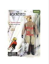 The Rocketeer Mike DeLuna Signed Mego 8" Clothed Action Figure JSA COA 🚀 Disney The Rocketeer Mike DeLuna Signed Mego 8" Clothed Action Figure JSA COA 🚀 Disney
