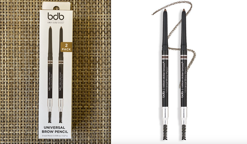 BDB MIL MILLONES DE DÓLARES CEJAS LÁPIZ DE CEJAS UNIVERSAL (PAQUETE DOBLE) - NUEVO EN CAJA - Imagen 2 de 9