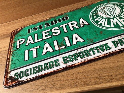 Letrero de metal FC Palmeiras vintage FC Palmeiras hogar Palmeiras fútbol decoración de pared - Imagen 10 de 17
