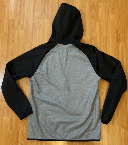 Burton Crown Weatherproof Full Zip Hoodie Men's - Med Gray Black Fleece Lined - Picture 10 of 12