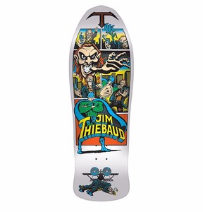 Santa-Cruz-Jim-Thiebaud-JOKER-LIMITED-EDITION-Deck-WHITE-w-METALLIC-Graphics