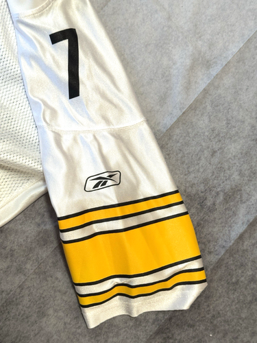 Ben Roethlisberger #7 Pittsburgh Steelers weiß Trikot Reebok NFL Herren Medium - Bild 9 von 9