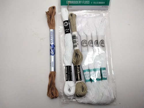 VTG Bucilla Embroidery Floss Lot of 57 + 6 Other 8 yrd ea, Six Strand #2466/2464 - Picture 6 of 9