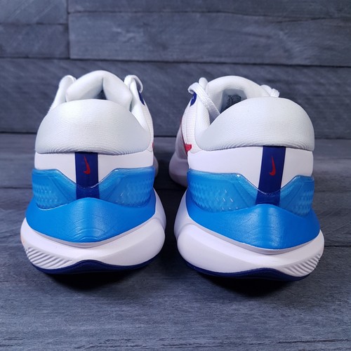 NIKE Air Zoom Vomero 16 Running Shoes Mens Size 7 Womens 8.5 USA White Red Blue - Picture 4 of 5