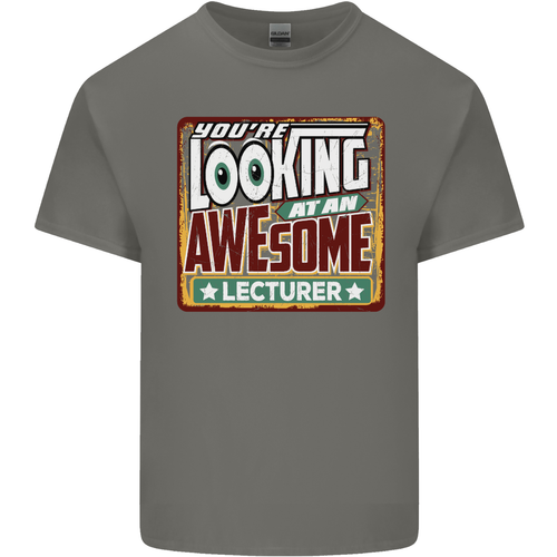 Youre Looking At An Awesome Profesor Algodón Hombre Camiseta - Imagen 49 de 102