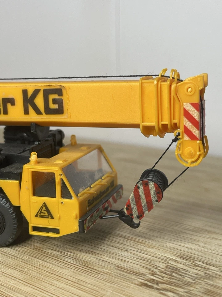 Autogru telescopica Conrad 2072 Liebherr LT 1120 Schmidbauer KG cantiere H0 1:87 - Immagine 4 di 4