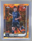 2025 Topps Chrome Sapphire MLS Soccer Orange Beau Leroux #120