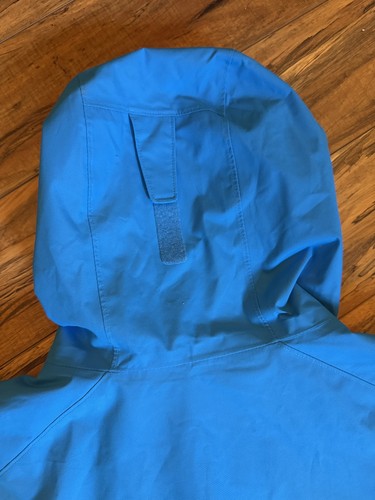 COLUMBIA Interchange Ski Shell Omni-Tech Mens M Hooded Blue - Picture 2 of 8