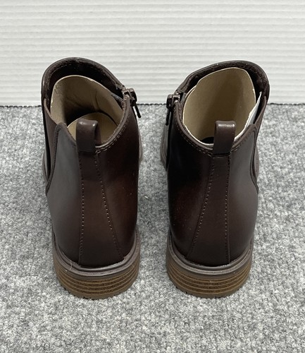 Sonoma Boots Shoes Women's 6 M Brown Chelsea Ankle Zip Side Elastic Casual - Picture 5 of 7