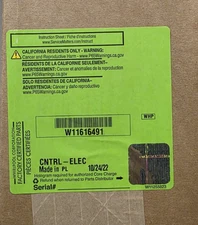 Genuine OEM Whirlpool Washer Control Board W11616491 New