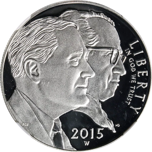 2015-W March of Dimes Commemorative Dollar Silver Proof NGC PF70 Ultra Cameo