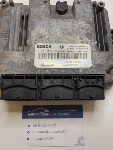 CALCULATEUR MOTEUR A DECODER RENAULT TRAFIC MASTER 2.5 DCI 0281013363 8200635663 - Imagen 5 de 7
