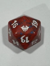 DKA Dark Ascension Red Spindown Dice Die D20 - MTG Magic: The Gathering