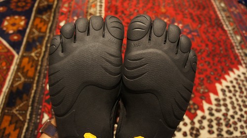 Vibram FiveFinger Mens Original Classic M108 Black Athletic Shoes- 10.5-11 - Picture 7 of 9