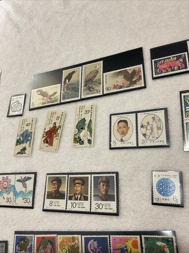 CHINA.(PRC.1987-)-COMPLETE YEAR.LOT OF 4 Souvenirs SHEETS & Lot OF 57-Stamps.MNH - Picture 5 of 15