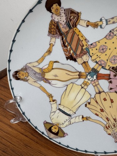 HEINRICH UNICEF Villeroy & Boch 1979 International Year Of The Child Plate 24cm - Picture 8 of 9