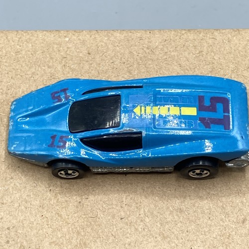 Vintage 1974 Hot Wheels Silver Bullet Blue #15 Diecast Malaysia - Picture 7 of 8