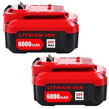 【Upgrade】20V 6000mAh Lithium ion Replacement Battery for Craftsman