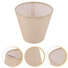 3pcs Cloth Lampshade Clip-on Type Lamp Shade Cover for Table Lamp