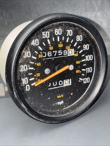 Yamaha 1978 78 SR500 SR 500 OEM Speedo Speedometer Gauge Clock 2J2-83570-A0-00 - Picture 9 of 9
