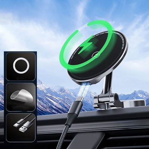 Chargeur sans fil 15W angle de vision r??glable r??sistance haute temp??rature - Photo 5 sur 12