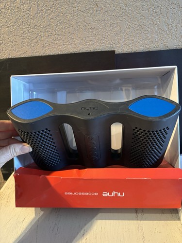 NEU NYNE Aqua schwarz wasserdicht tragbar drahtlos Bluetooth Lautsprecher IPX-7