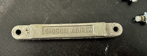 Gibson Tune-O-Matic ABR-1 Bridge: 1950’s-60’s