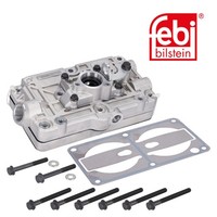 Zylinderkopf FüR Luftpresser, Mit Ventilplatte febi 195018 Passend FüR Volvo