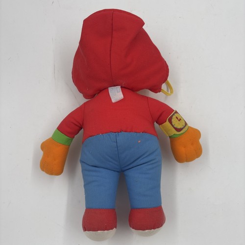 Vintage Playskool 1990 Sesame Street "Dress Me Up Ernie" w Hoodie 13” Plush Doll - Picture 2 of 2