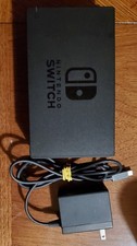 Nintendo Switch Charging Dock Station with AC Adapter OEM Official Lightly Used