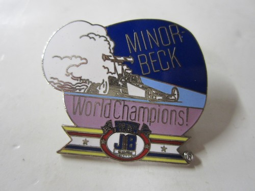 NHRA Original Classic Minor & Beck World Champions Top Fuel Dragster Hut Pin