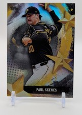 Paul Skenes 2025 Topps Series 1 Stars of the MLB Foil Insert SP Pirates #SMLB-27