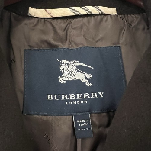 Abrigo largo de lana y cachemir marrón BURBERRY London para mujer talla 8 - Imagen 3 de 12