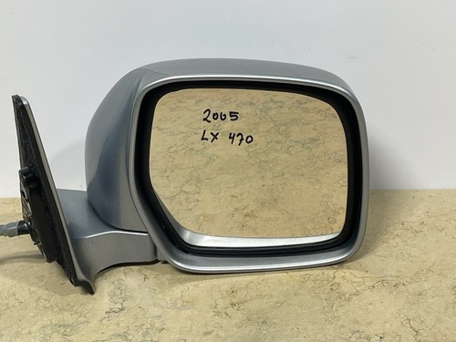 Espejo retrovisor eléctrico para puerta Lexus LX470 1998-2005 lado derecho del pasajero fabricante de equipos originales plateado - Imagen 2 de 17