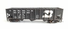 H0 ROUNDHOUSE Burlington Northern BN 3-Bay Coal Hopper Kadee K.+RS US USA