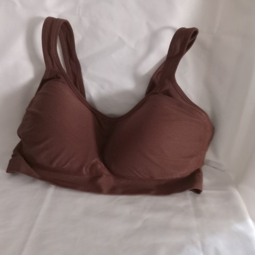 Truekind Daily Comfort BH ohne Bügel - XL - dunkelbraun