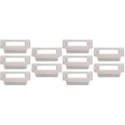 10 STÜCKE Türsicherheitstreikplatte Türverstärkungsplatte Türsicherheitsgeräte