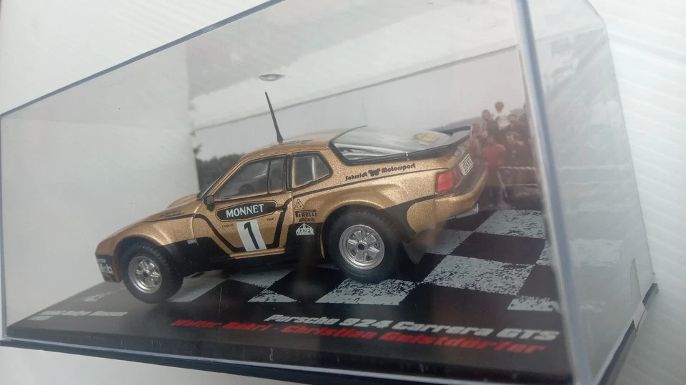 Porsche 924 Carrera GTS Rohrl Rally Hessen 1981 1:43 Ixo Altaya - Immagine 4 di 4