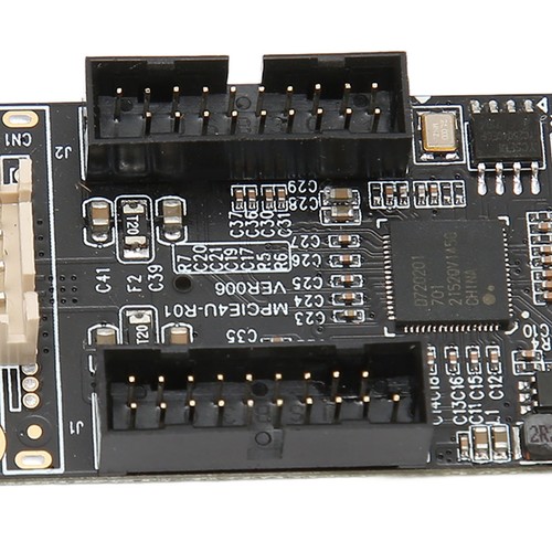 Mini PCIE To USB3.0 Front Expansion Card Dual 19PIN 5Gbps USB Hot Swap Expan SAL - Afbeelding 10 van 22