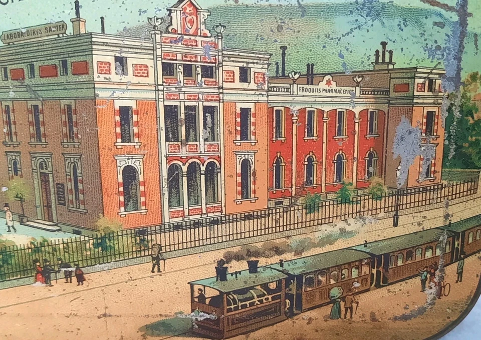 Blechdose um 1900 Albert Sauter Laboratoires - Bild 3 von 4