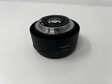 Canon EF 50mm f/1.8 STM Lens + ES-68 Hood – Untested