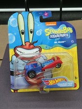 Hot Wheels Spongebob Squarepants Character Cars Mr Krabs Mattel NEW ON CARD 2019